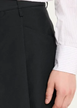 Willy ChavarriaMen's Pleated Wide-Leg Shorts