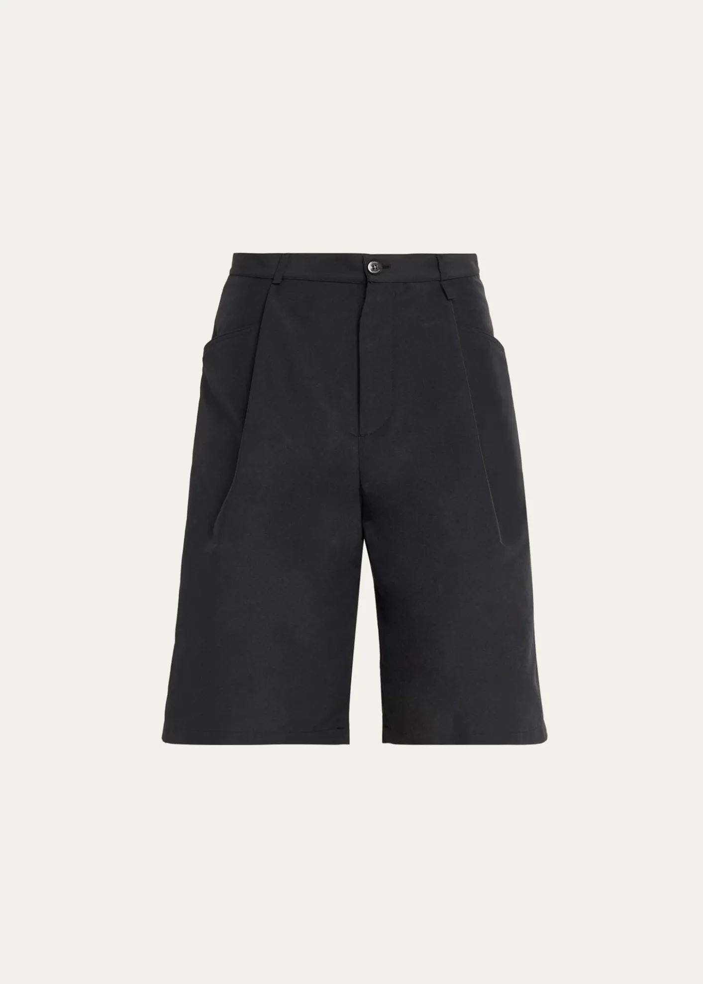 Willy ChavarriaMen's Pleated Wide-Leg Shorts