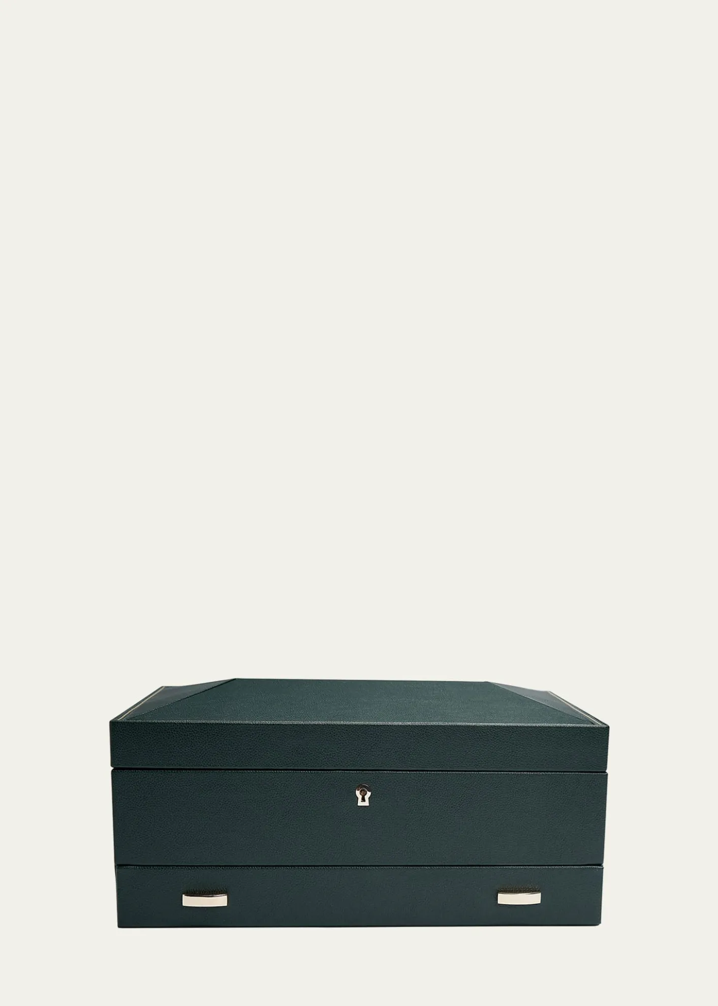 WOLFBritish Racing 10-Piece Watch Box with Drawer