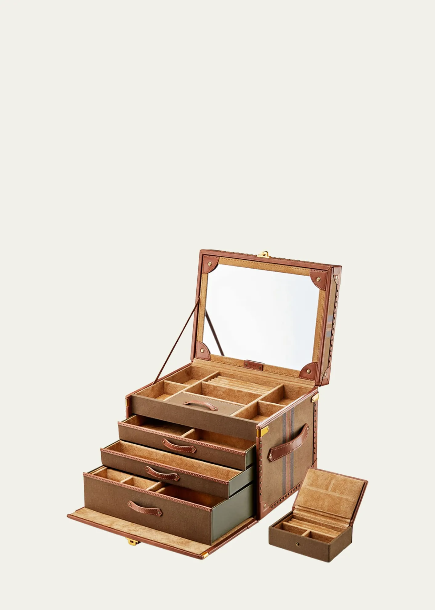 WOLF Ida Trunk Jewelry Box