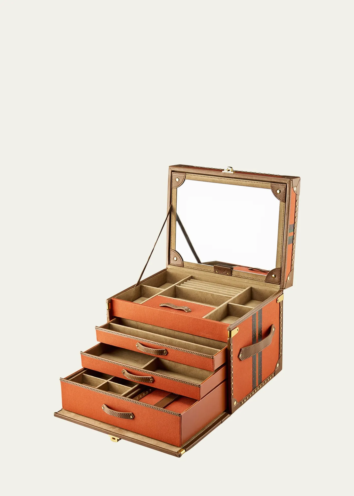 WOLFIda Trunk Jewelry Box
