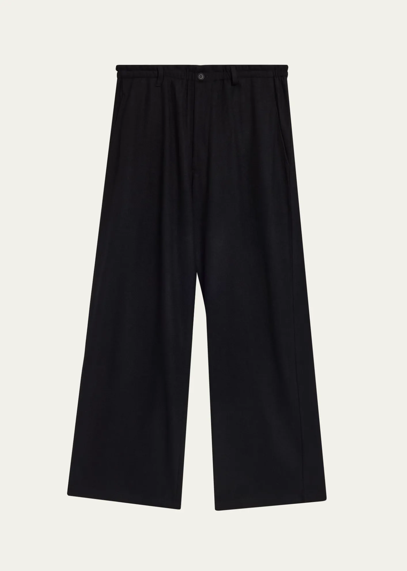 Yohji YamamotoMen's Wool Jersey Pants