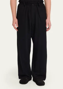 Yohji YamamotoMen's Wool Jersey Pants