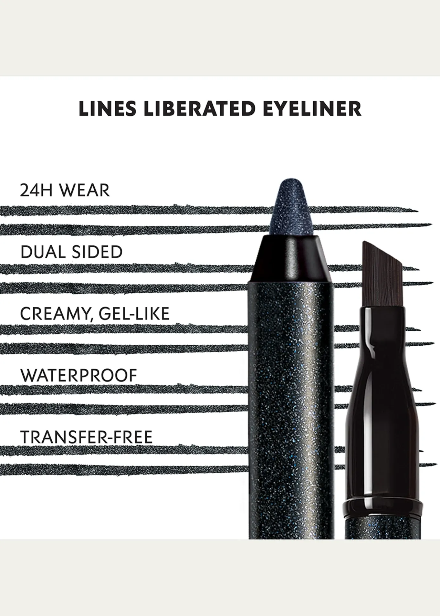 Yves Saint Laurent BeauteLines Liberated Dual-Ended Waterproof Eyeliner