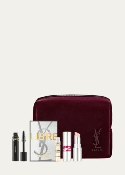 Yves Saint Laurent Beaute5-Piece Makeup Set and Pouch, Yours with any $125 Yves Saint Laurent Beauty Order