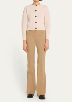 Yves SalomonCashmere Wool Button-Front Cardigan