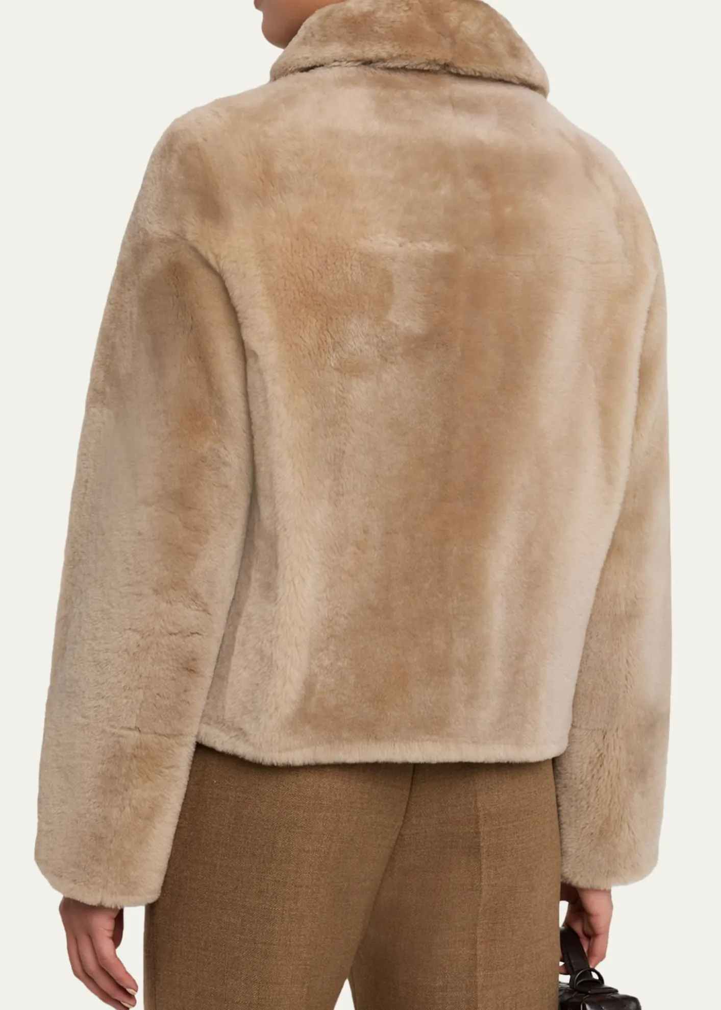 Yves SalomonShort Lamb Shearling Jacket