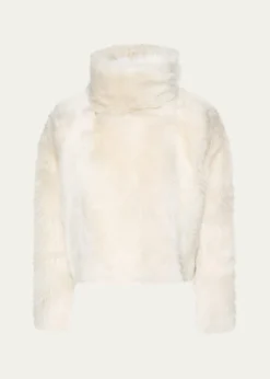 Yves SalomonToscana Lambskin Short Jacket