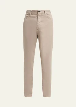 ZEGNACity Stretch Cotton-Linen Jeans