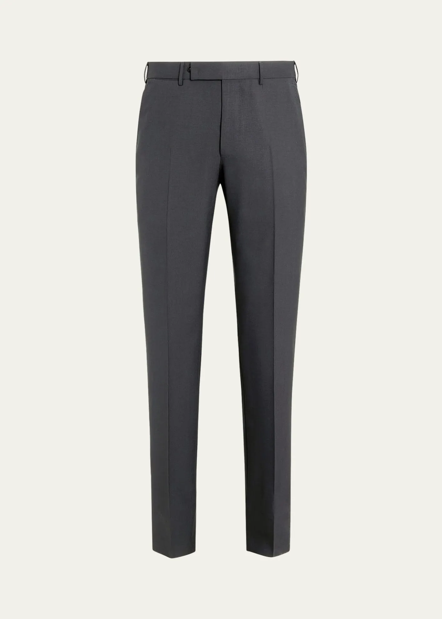 ZEGNAMen's High Performance Flat-Front Trousers