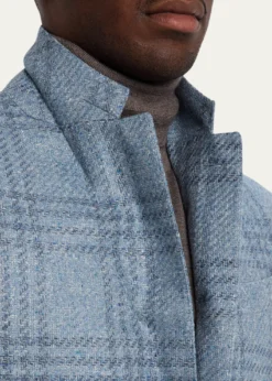 ZEGNAMen's Maxi-Plaid Woven Patch-Pocket Sport Coat