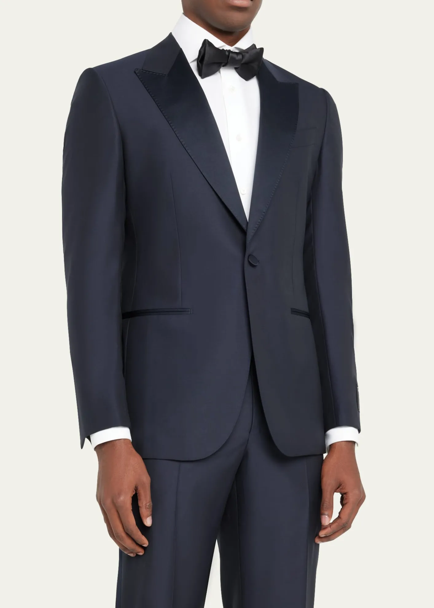 ZEGNAMen's Sartorial Wool and Silk Tuxedo