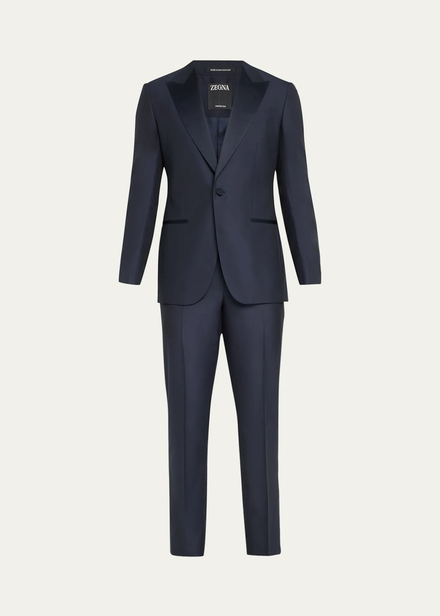 ZEGNAMen's Sartorial Wool and Silk Tuxedo