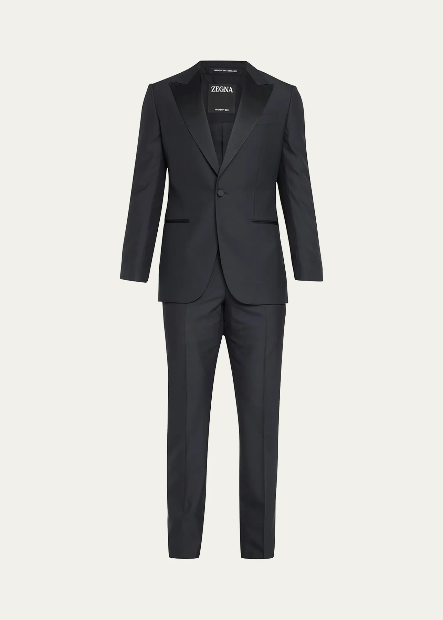 ZEGNAMen's Sartorial Wool and Silk Tuxedo