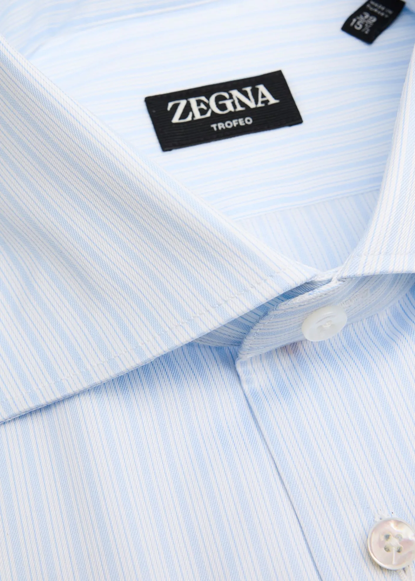 ZEGNAMen's Trofeo Cotton Multi-Stripe Dress Shirt