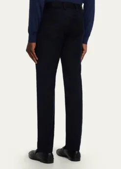 ZEGNAMen's Wool Straight Fit Five-Pocket Pants