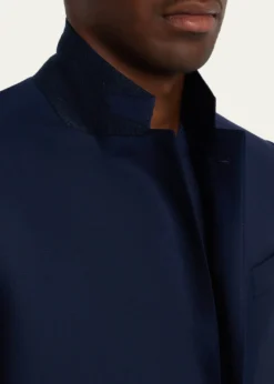 ZEGNAMen's Wool Textured Two-Piece Suit