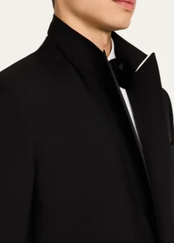 ZEGNAMen's Wool-Mohair Solid Tuxedo