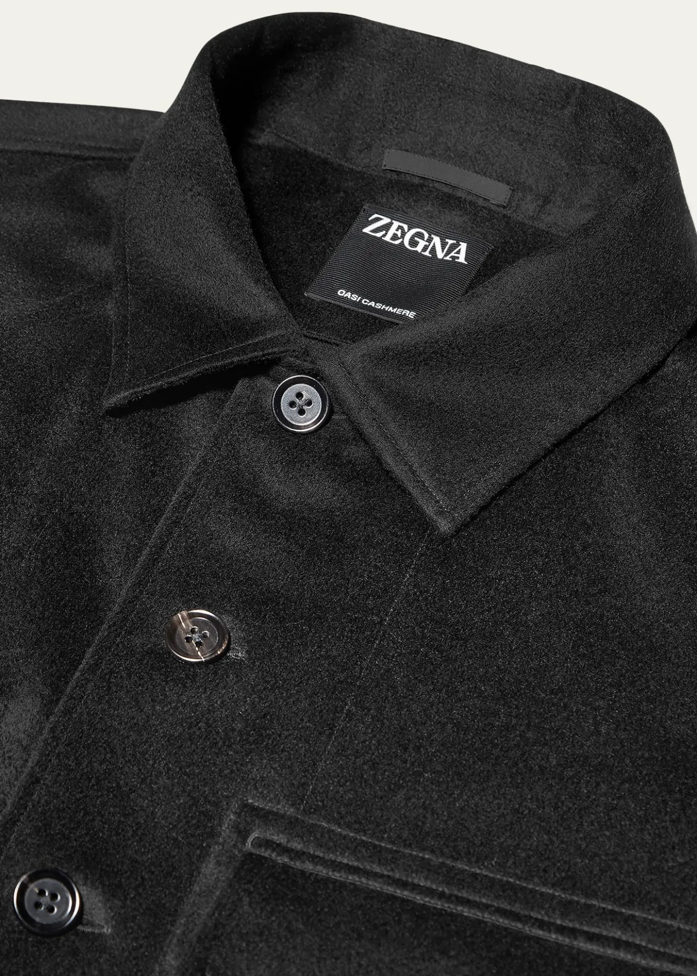 ZEGNAMen's Cashmere Overshirt