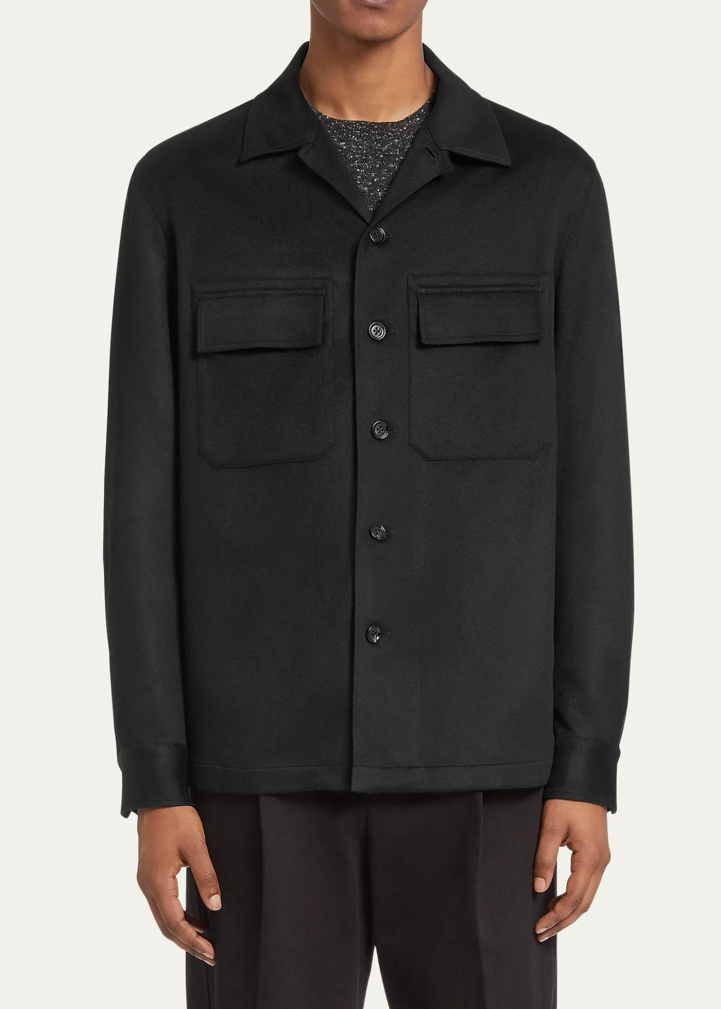 ZEGNAMen's Cashmere Overshirt
