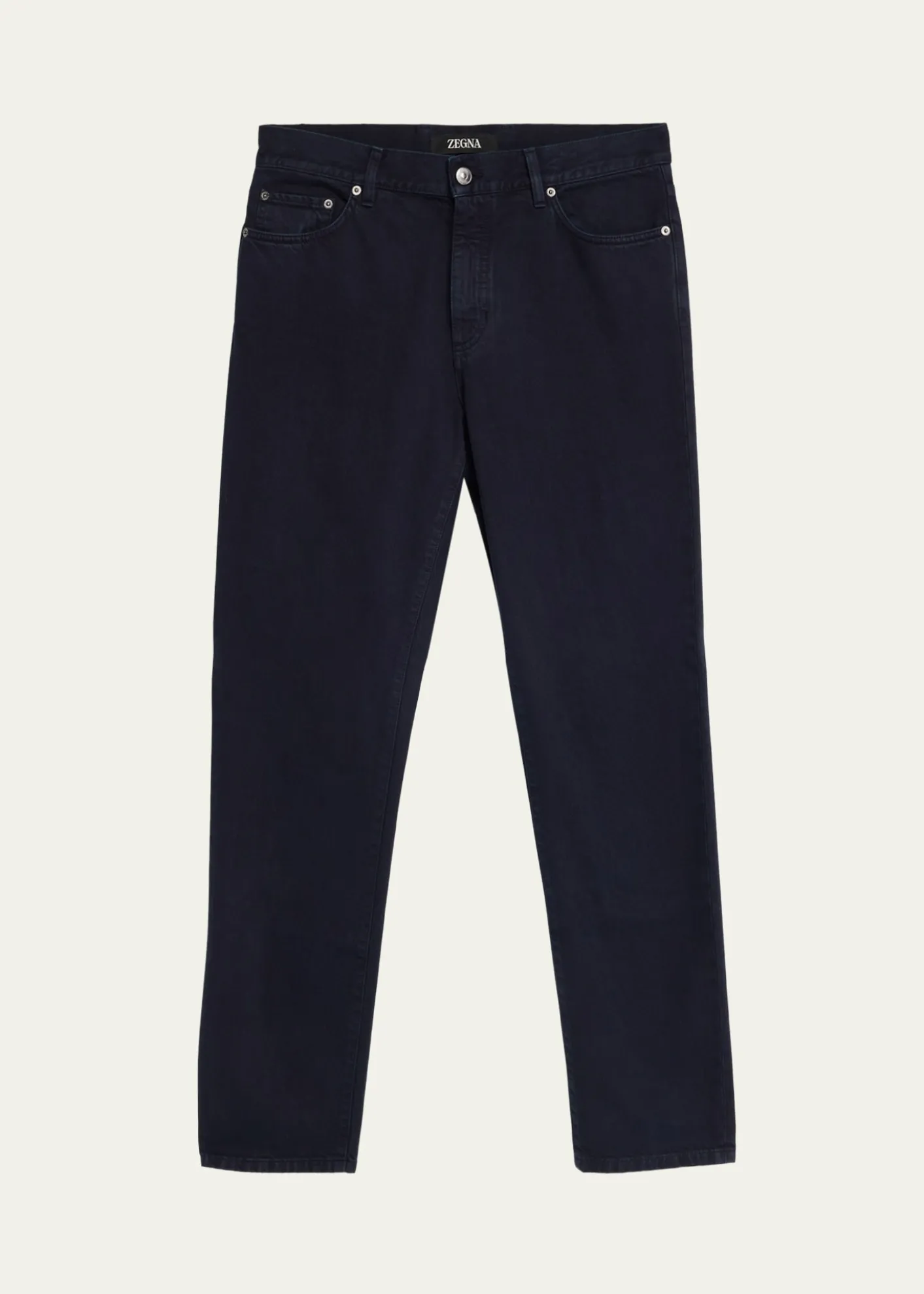 ZEGNAMen's Cotton Slim Fit Five-Pocket Pants
