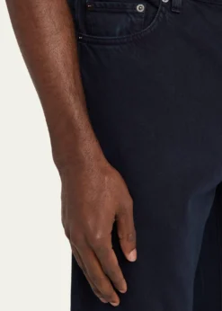 ZEGNAMen's Cotton Slim Fit Five-Pocket Pants
