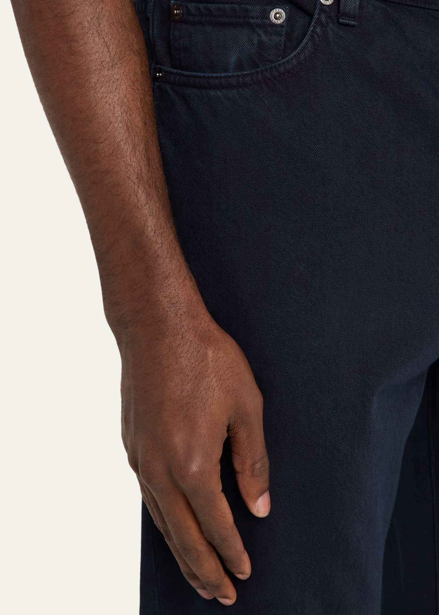 ZEGNAMen's Cotton Slim Fit Five-Pocket Pants