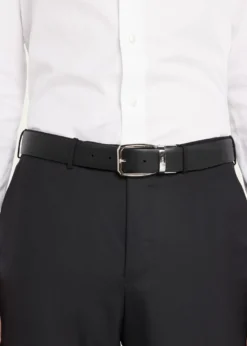 ZEGNAMen's Gioiello Adjustable Reversible Leather Belt