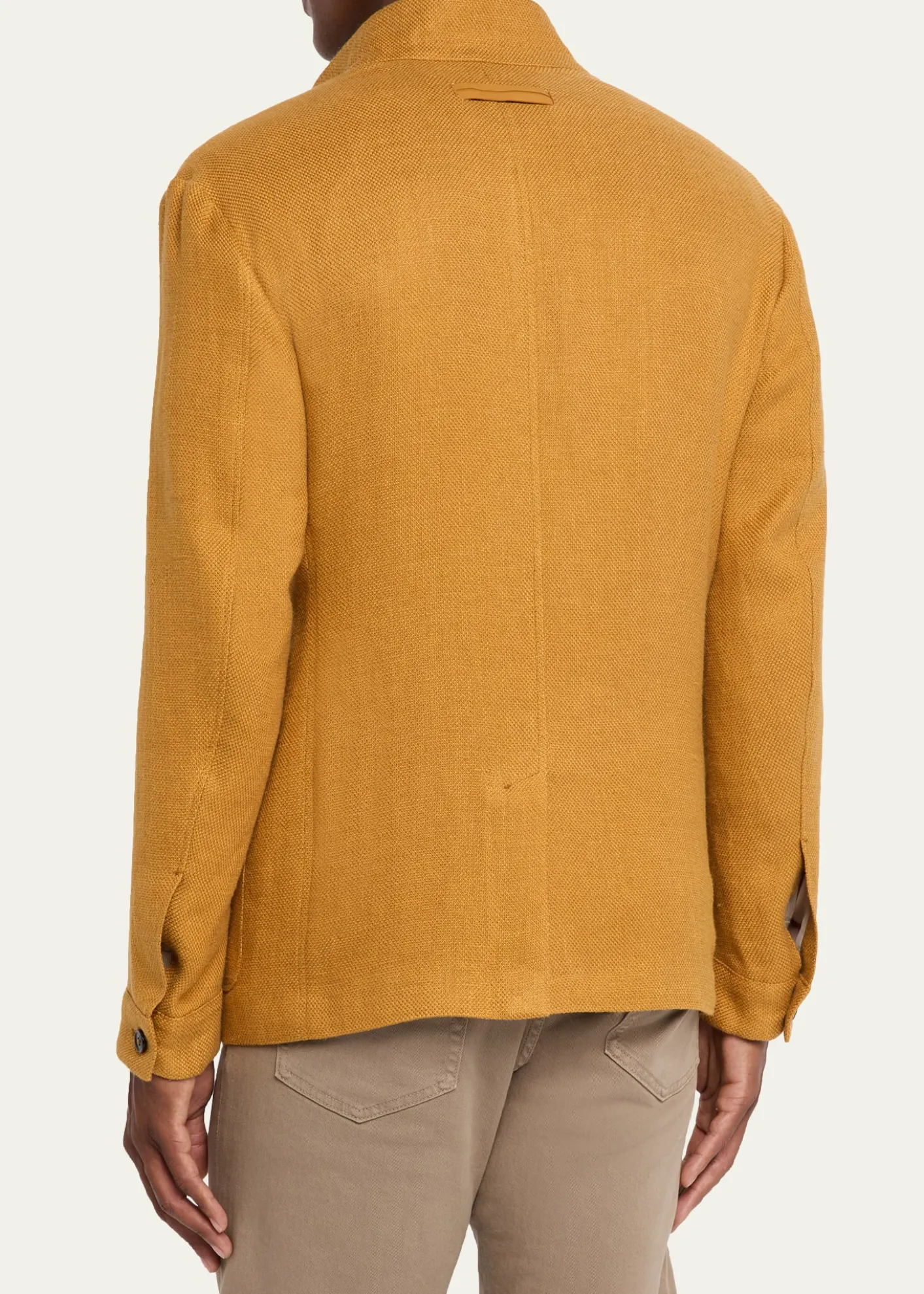 ZEGNAMen's Il Conte Linen-Silk Chore Jacket