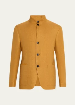 ZEGNAMen's Il Conte Linen-Silk Chore Jacket