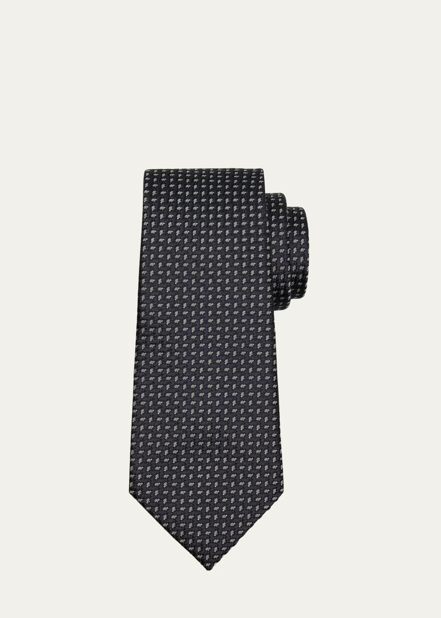 ZEGNAMen's Micro-Jacquard Silk Tie