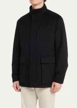 ZEGNAMen's Oasi Cashmere Elements Coat