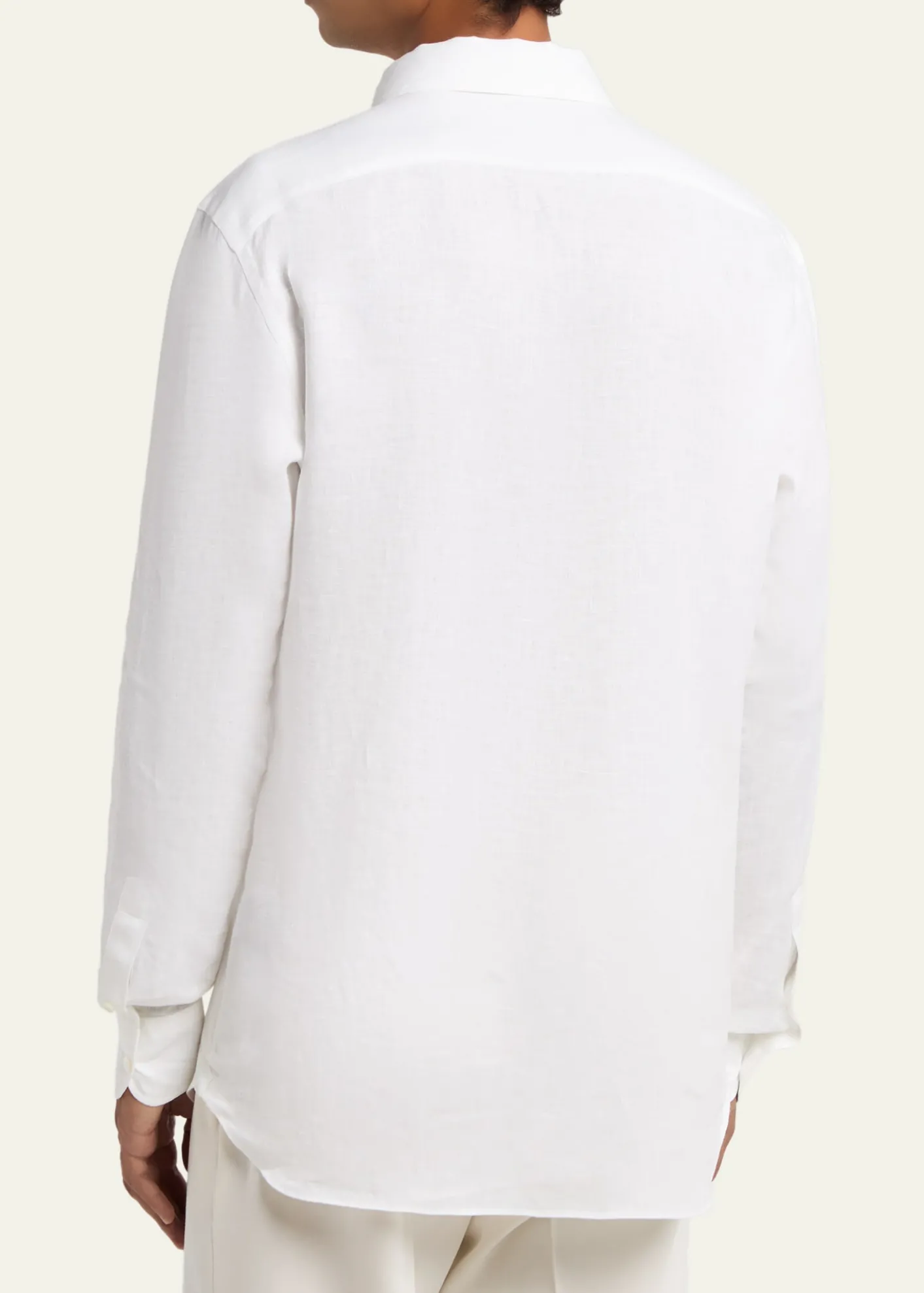 ZEGNAMen's Oasi Lino Button-Down Shirt