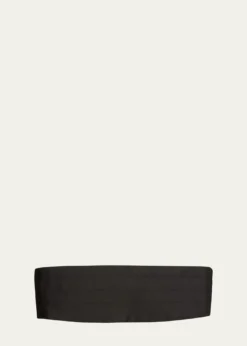 ZEGNAMen's Pleated Silk Cummerbund