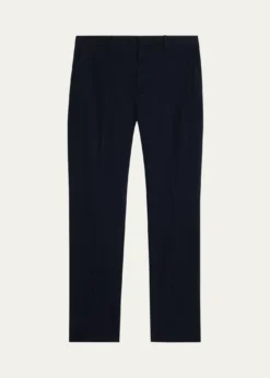ZEGNAMen's Slim Flat-Front Pants