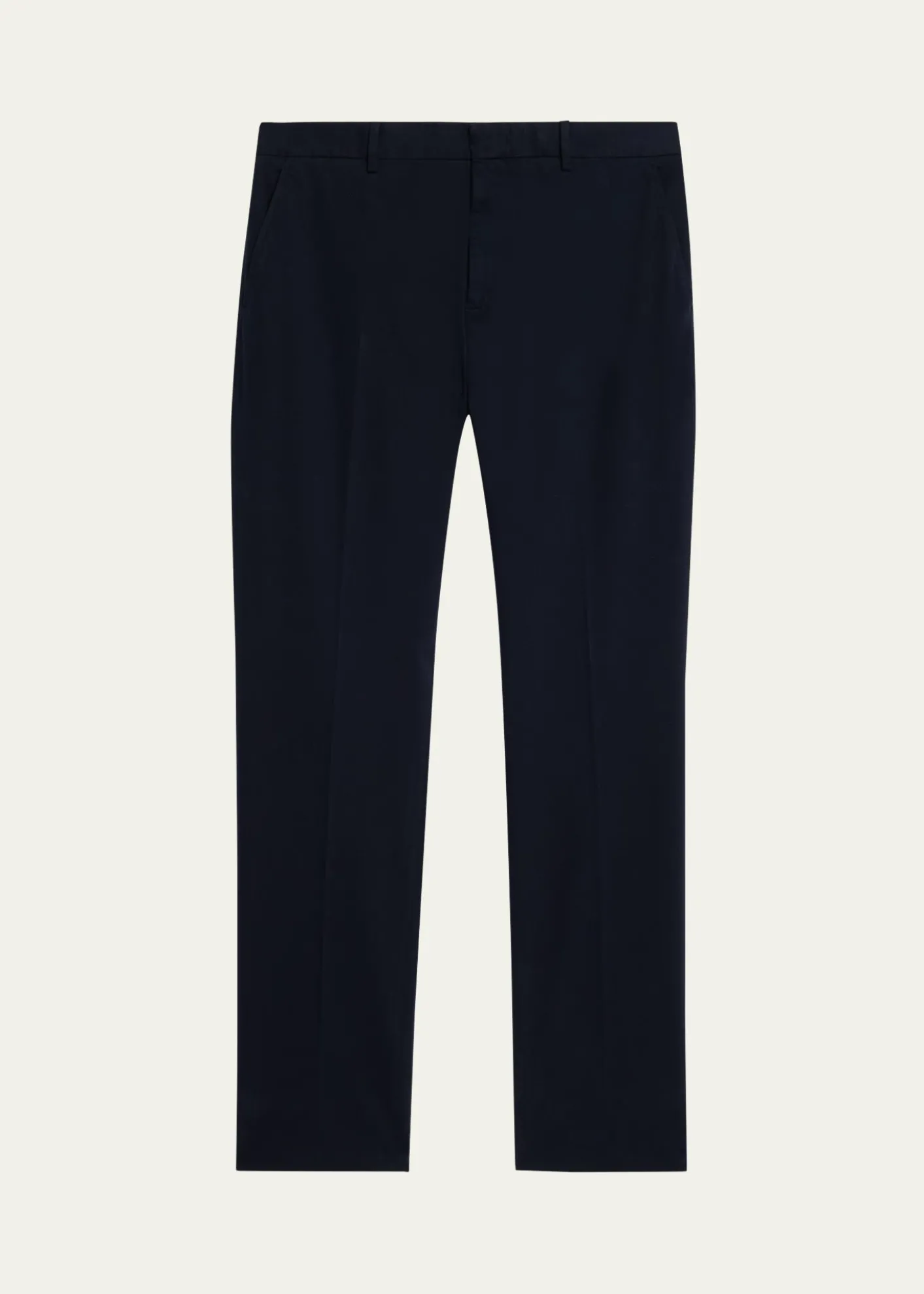 ZEGNAMen's Slim Flat-Front Pants