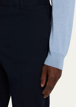 ZEGNAMen's Slim Flat-Front Pants
