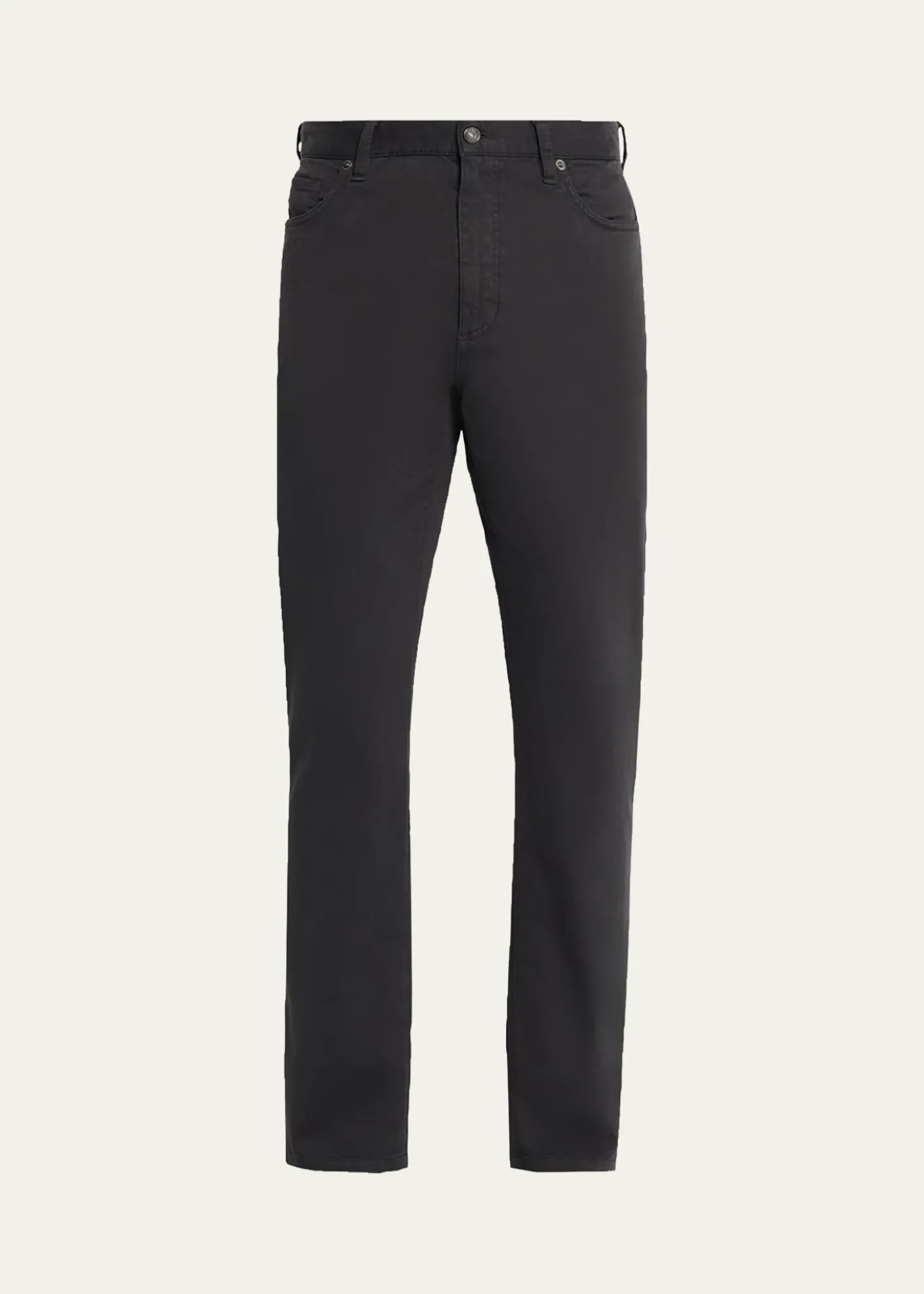 ZEGNAMen's Stretch Gabardine Slim Five-Pocket Pants