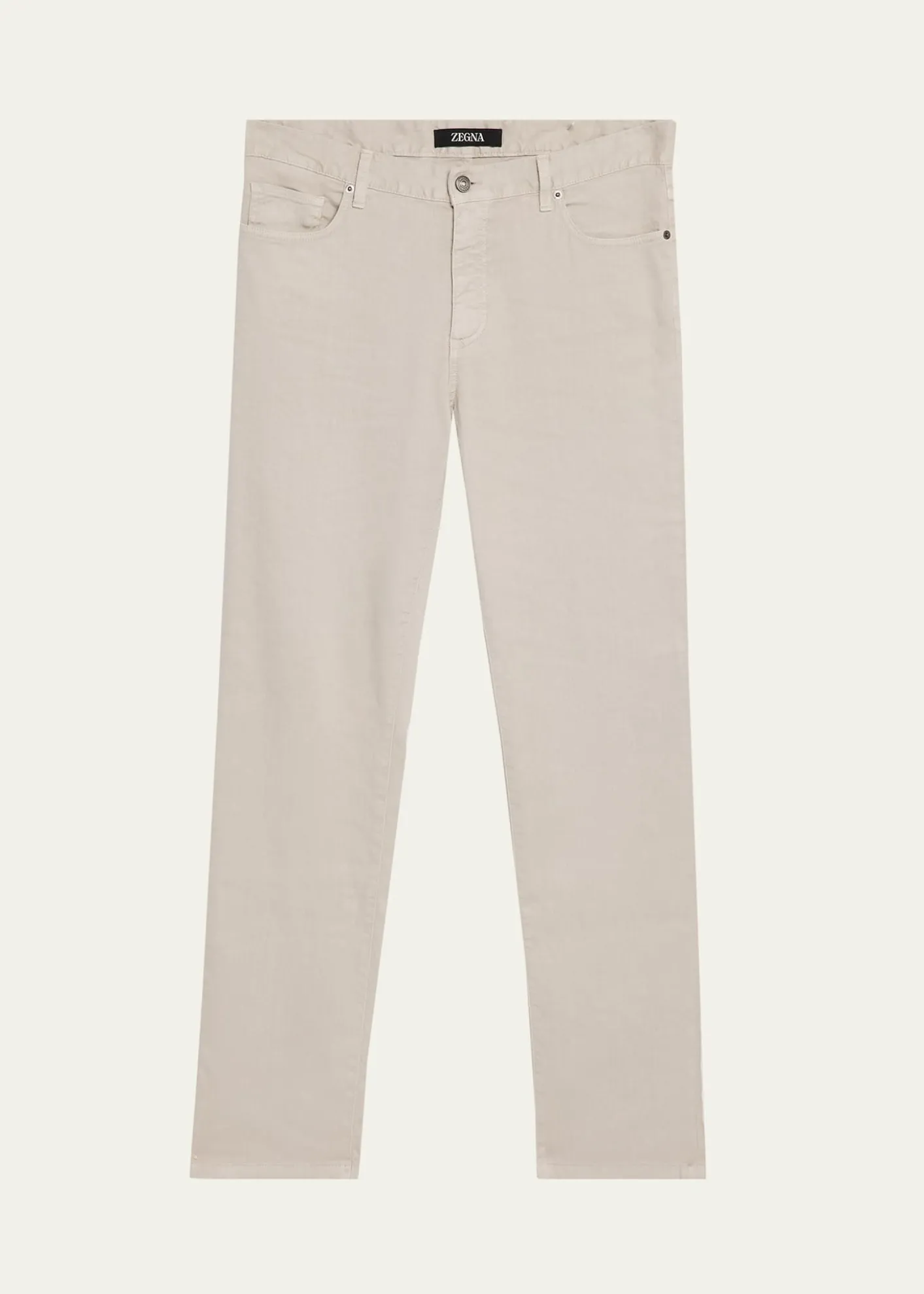 ZEGNAMen's Stretch Straight Leg Five-Pocket Pants