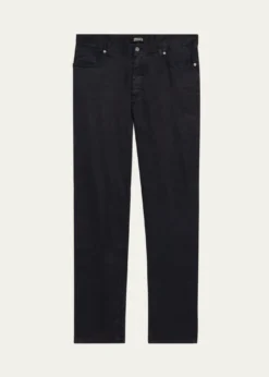 ZEGNAMen's Stretch Straight Leg Five-Pocket Pants