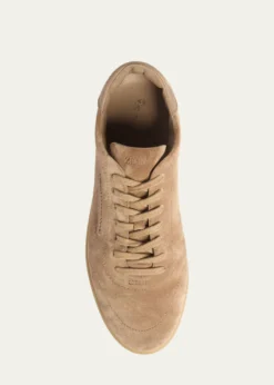 ZEGNAMen's 232 Suede Low-Top Sneakers