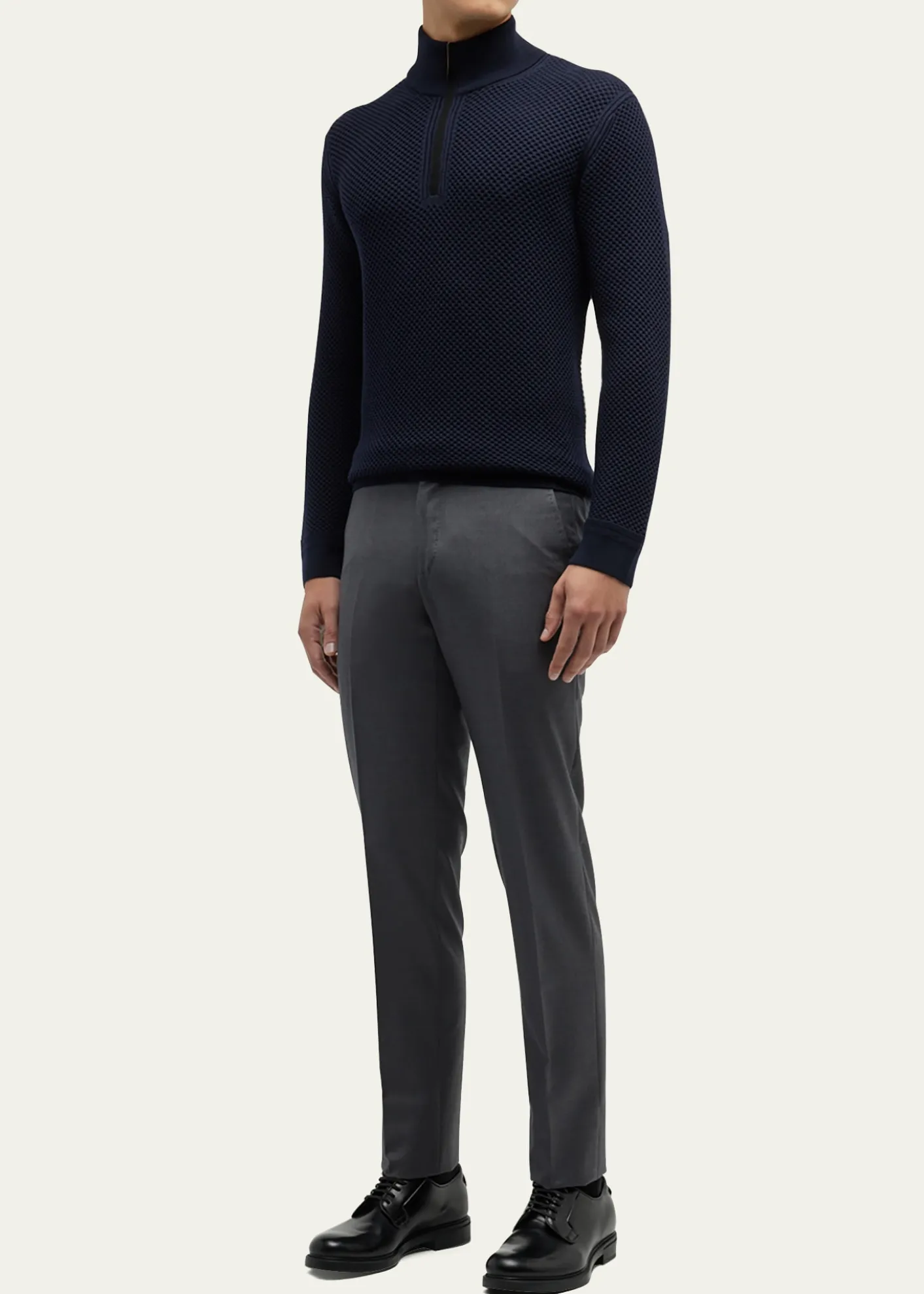ZEGNAMen's Trofeo Slim-Straight Trousers