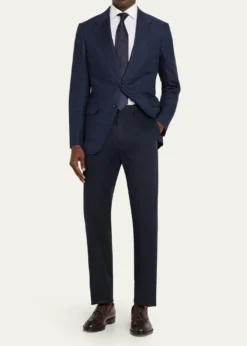 ZEGNAMen's XXX Couture Gingham Cashmere and Silk Sport Coat