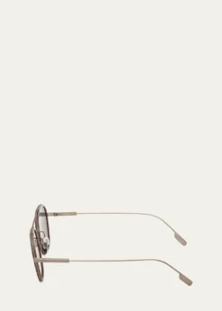 ZEGNAOrizzonte I Titanium Aviator Sunglasses
