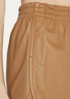 ZEYNEP ARCAYLeather Jogger Shorts