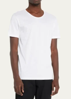 ZimmerliMen's Sea Island Scoop Neck T-Shirt